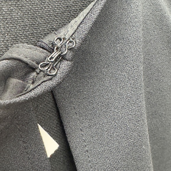 NWT Ann Taylor Black Top with Sequin Sleeves Womens Size S Party Blouse - Picture 4 of 8